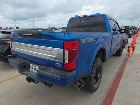 Used 2021 Ford F250 Platinum w/ Tremor Off-Road Package AWD/4WD image 3
