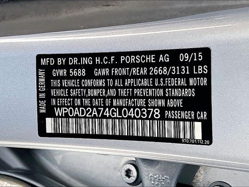 Used 2016 Porsche Panamera S RWD image 26