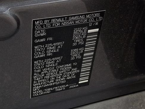 Used 2017 Nissan Rogue S AWD/4WD image 27