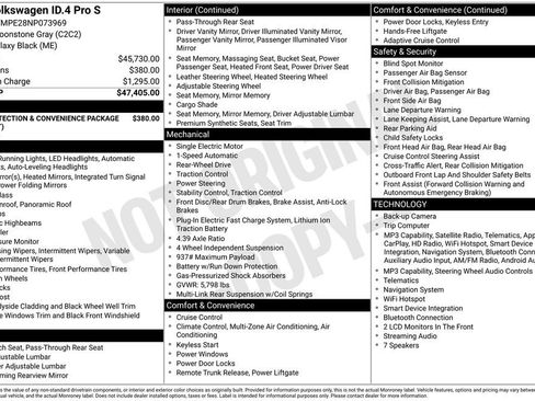 Used 2022 Volkswagen ID.4 Pro S RWD image 3