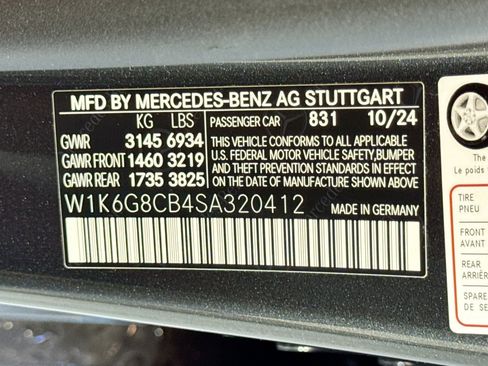 New 2025 Mercedes-Benz S 63 AMG S image 30