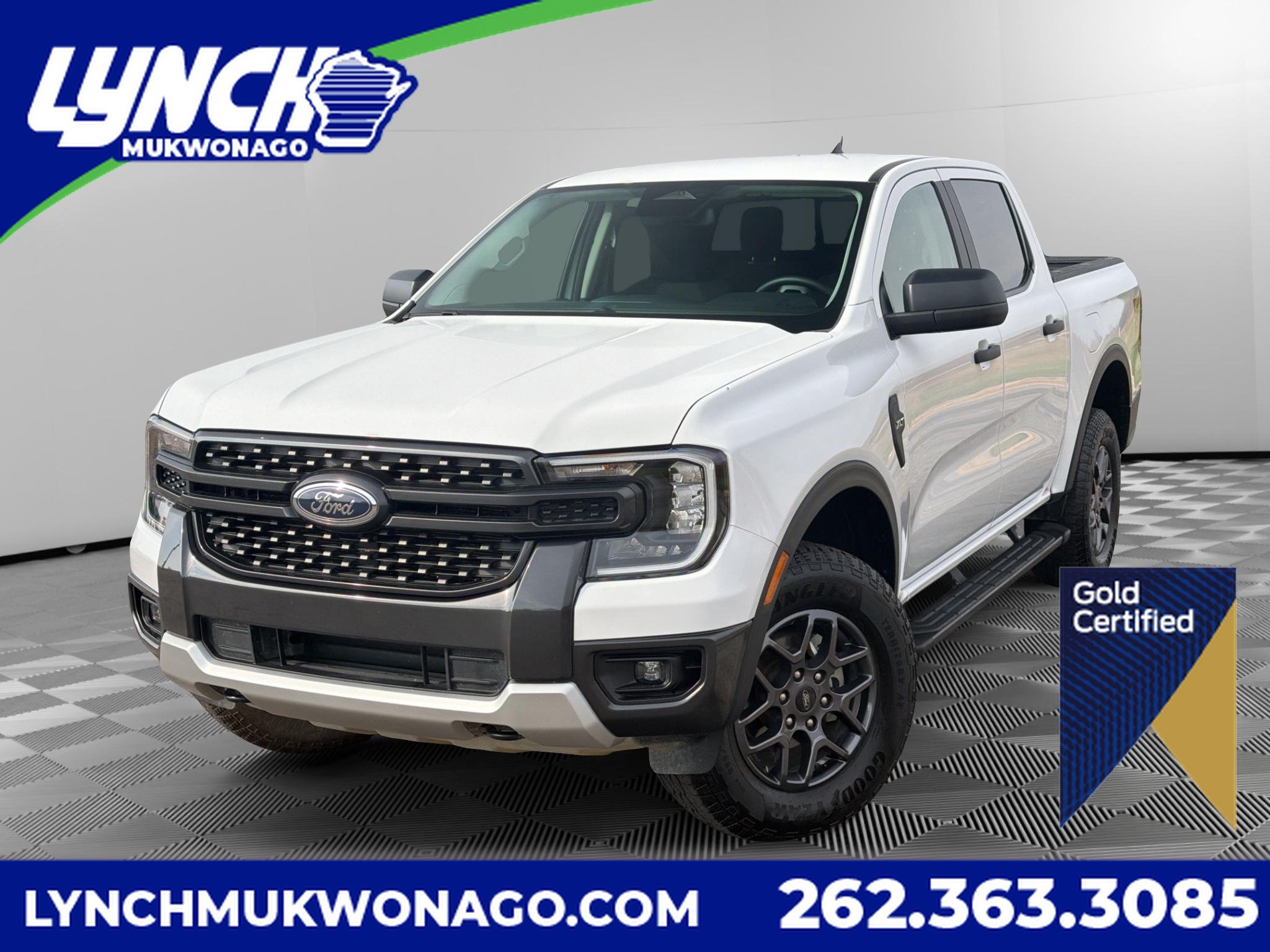Certified 2025 Ford Ranger XLT w/ FX4 Off-Road Package AWD/4WD image 1