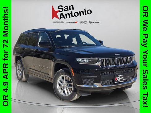 New 2025 Jeep Grand Cherokee L Laredo w/ Luxury Tech Group I RWD image 1