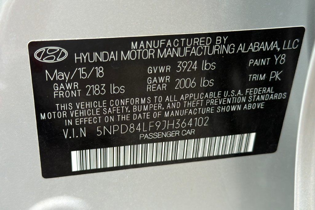 Used 2018 Hyundai Elantra Value Edition FWD image 23