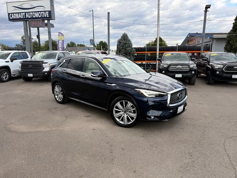 Used 2021 INFINITI QX50 Sensory w/ Cargo Package AWD/4WD image 2