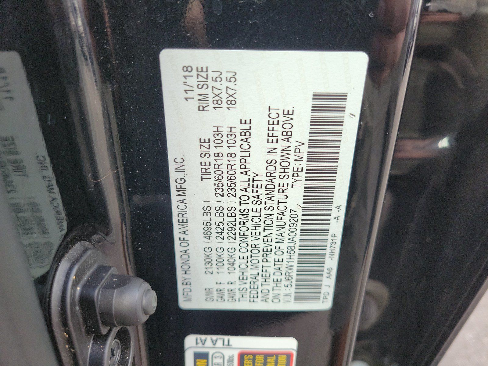 Used 2018 Honda CR-V EX image 33