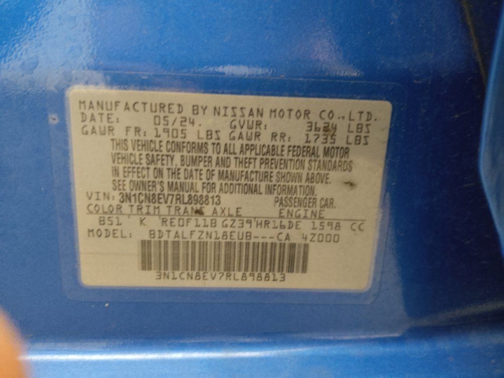 Used 2024 Nissan Versa SV FWD image 33