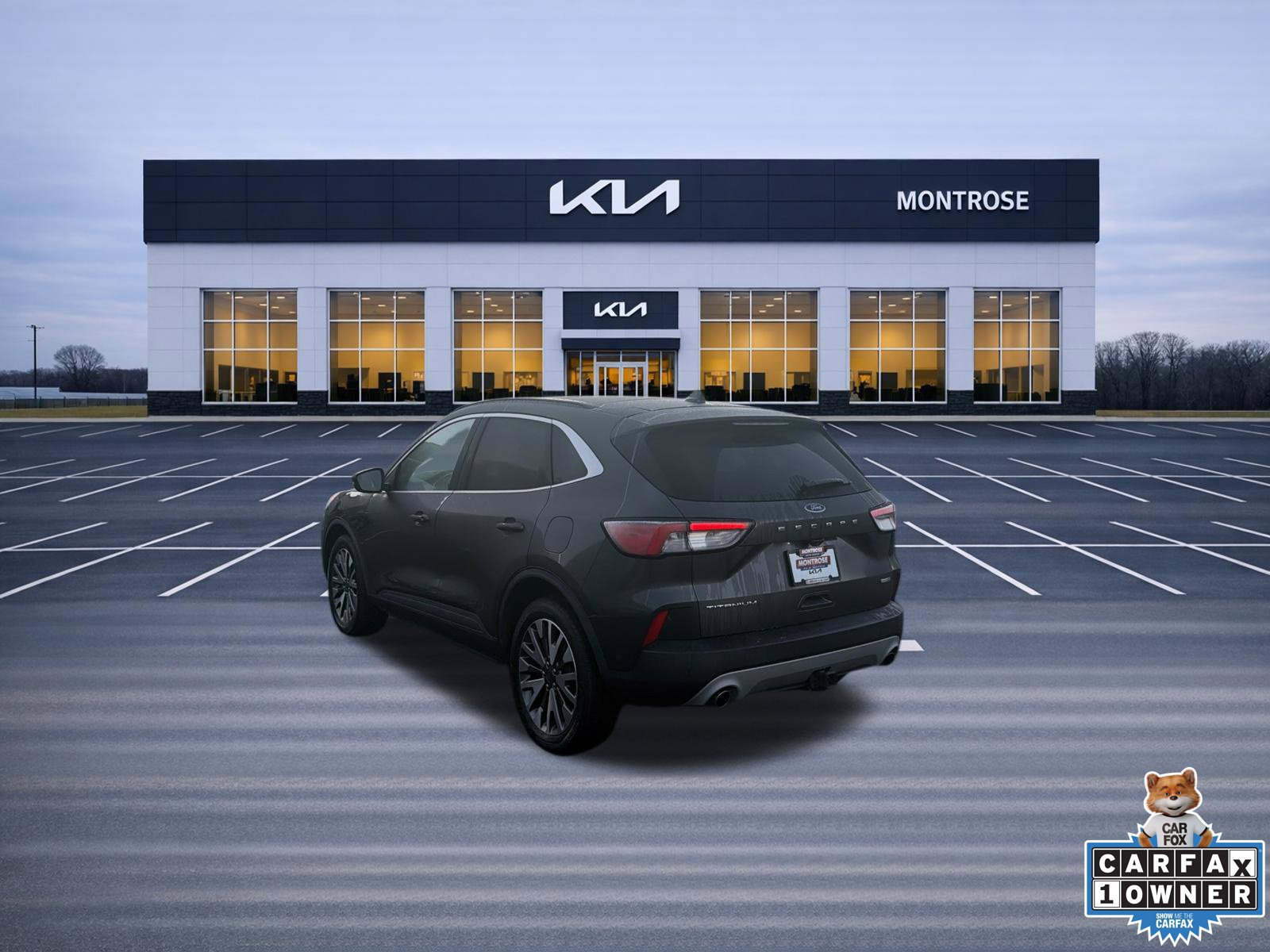 Used 2020 Ford Escape Titanium w/ Titanium Premium Package 2.0 AWD/4WD image 8