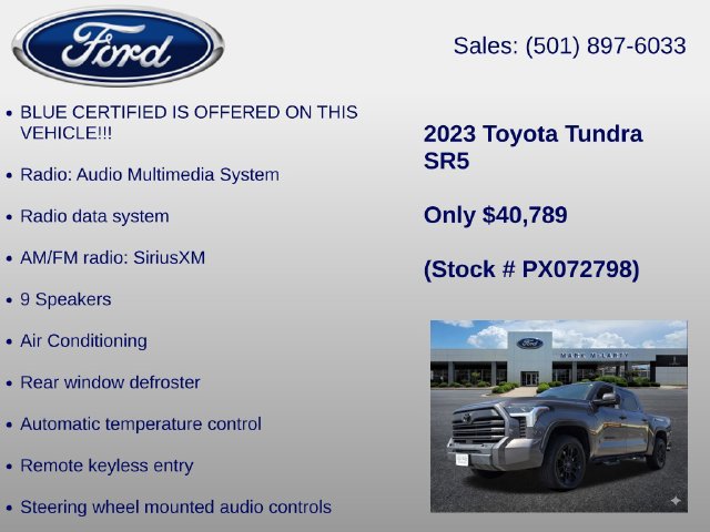 Used 2023 Toyota Tundra SR5 AWD/4WD image 6