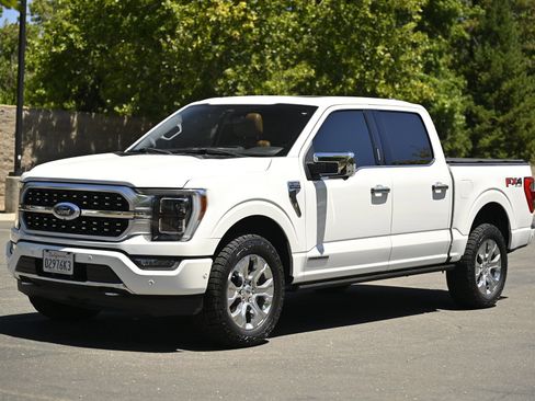 Used 2021 Ford F150 Platinum w/ Equipment Group 701A High AWD/4WD image 3