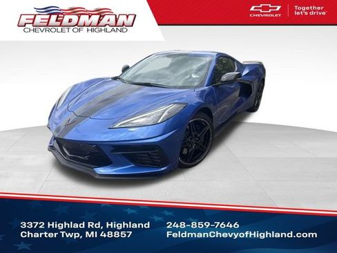 Used 2023 Chevrolet Corvette Stingray Coupe w/ Z51 Performance Package RWD image 1