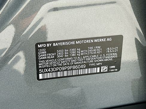 Used 2023 BMW X3 sDrive30i w/ Convenience Package RWD image 33