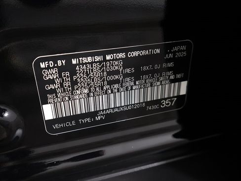 New 2025 Mitsubishi Outlander Sport ES image 38