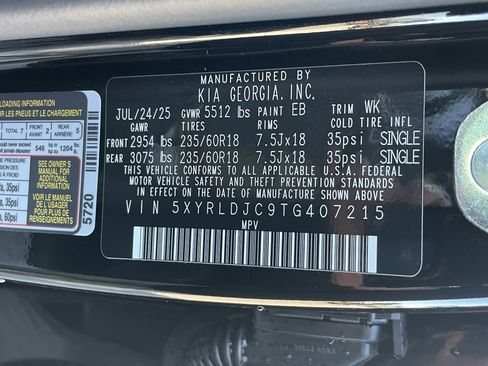 New 2026 Kia Sorento S image 35