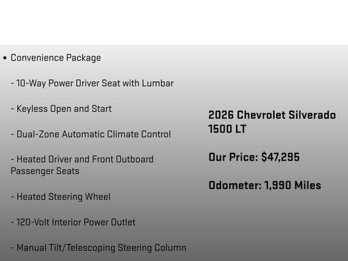 Used 2026 Chevrolet Silverado 1500 LT AWD/4WD image 6