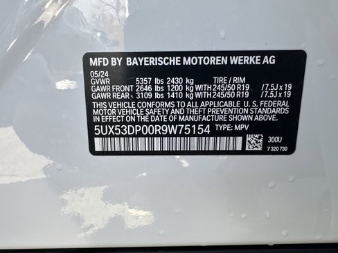 Used 2024 BMW X3 xDrive30i w/ Convenience Package image 34