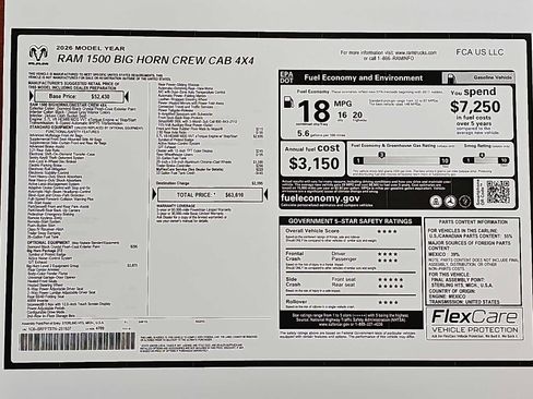 New 2026 RAM 1500 Big Horn image 20