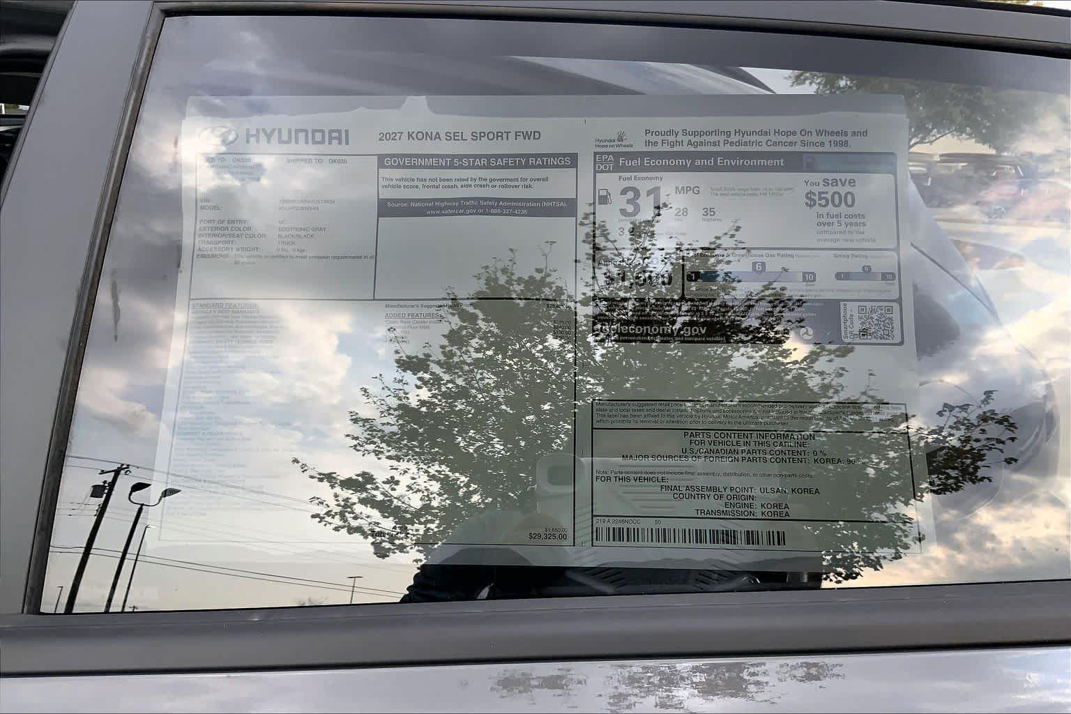 New 2027 Hyundai Kona SEL Sport FWD image 18