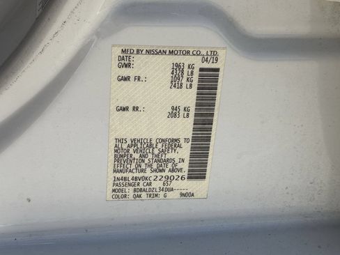 Used 2019 Nissan Altima 2.5 S FWD image 31