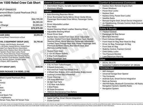 Used 2025 RAM 1500 Rebel w/ G/T Package AWD/4WD image 2