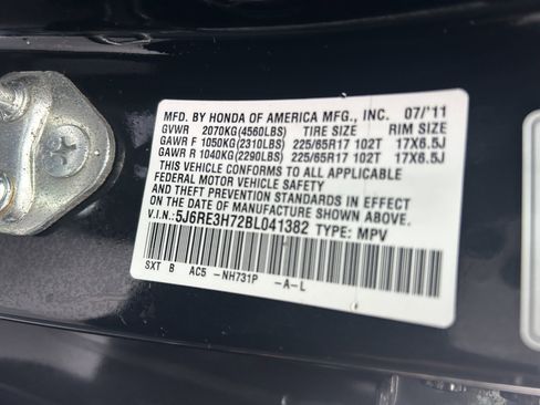 Used 2011 Honda CR-V EX-L image 6