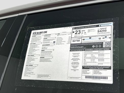 New 2025 Volvo XC90 B6 Core w/ Climate Package image 21