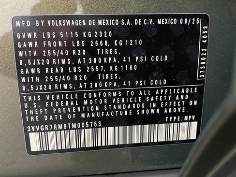 New 2026 Volkswagen Tiguan SE R-Line image 28