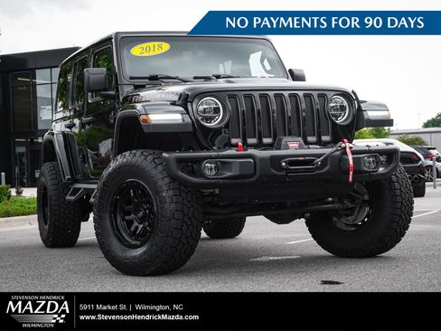 Used 2018 Jeep Wrangler Unlimited Rubicon AWD/4WD image 1