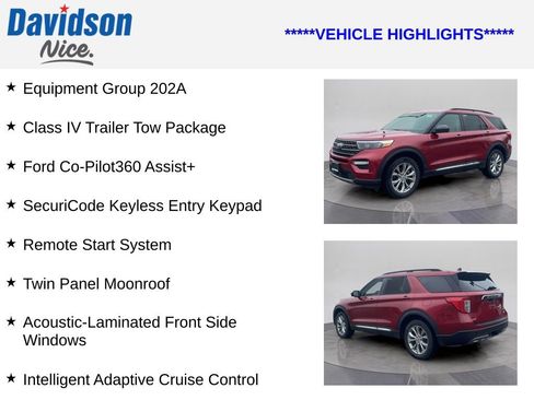 Used 2023 Ford Explorer XLT w/ Equipment Group 202A image 4