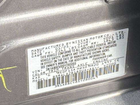 Used 2025 Nissan Sentra SV FWD image 23