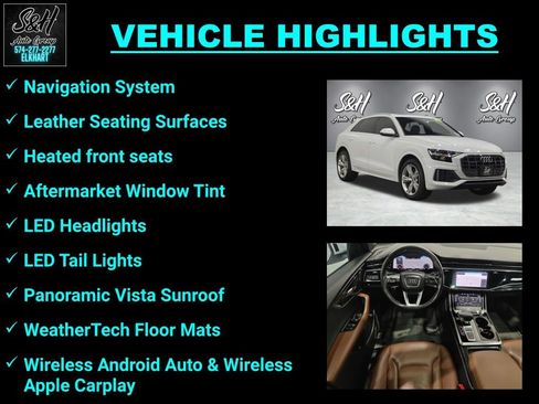 Used 2019 Audi Q8 Premium w/ Convenience Package AWD/4WD image 3