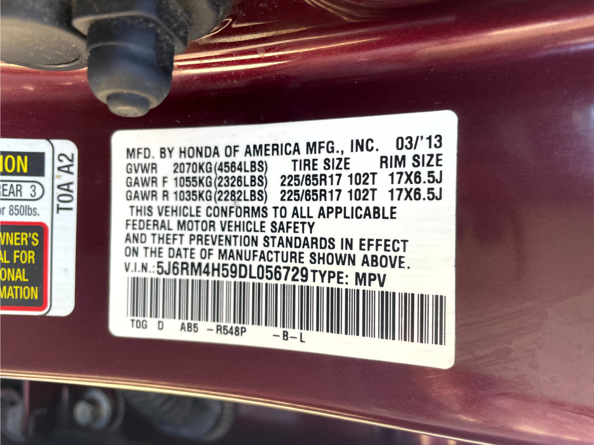 Used 2013 Honda CR-V EX image 23