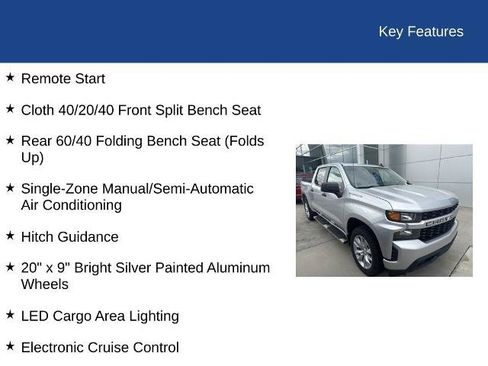 Used 2021 Chevrolet Silverado 1500 Custom AWD/4WD image 33