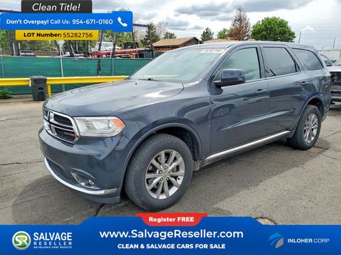 Used 2018 Dodge Durango SXT w/ 3rd Row Seating Group AWD/4WD image 1