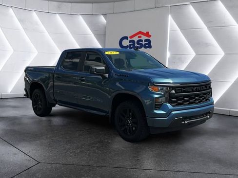 Used 2024 Chevrolet Silverado 1500 Custom w/ LPO, Dark Essentials Package AWD/4WD image 4