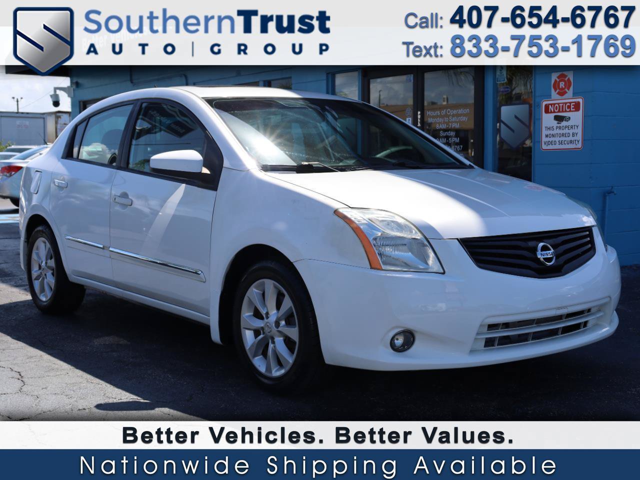 Used 2012 Nissan Sentra 2.0 SL w/ Special Value Pkg FWD image 1