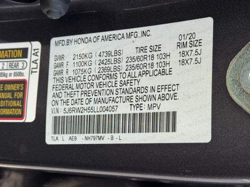 Used 2020 Honda CR-V EX image 39