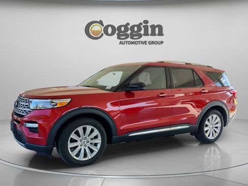 Certified 2022 Ford Explorer Limited w/ Limited Technology Package RWD image 1