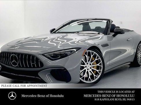 Certified 2022 Mercedes-Benz SL 55 AMG 4MATIC image 1