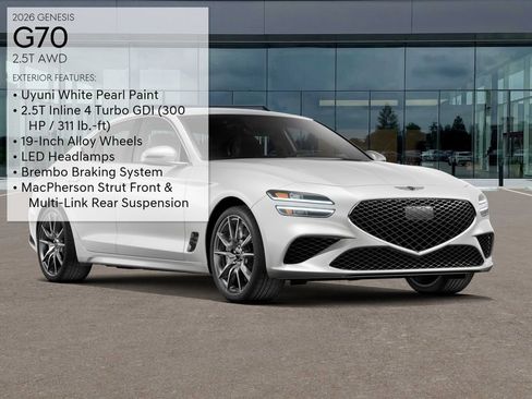 New 2026 Genesis G70 2.5T image 3