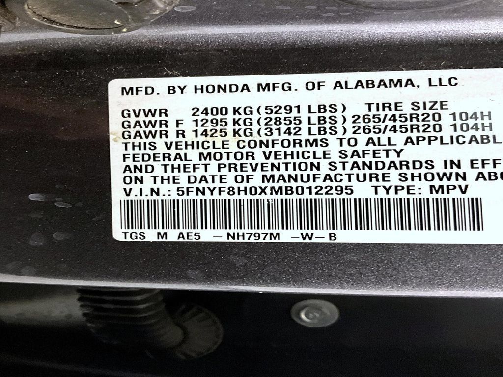Used 2021 Honda Passport Elite image 25