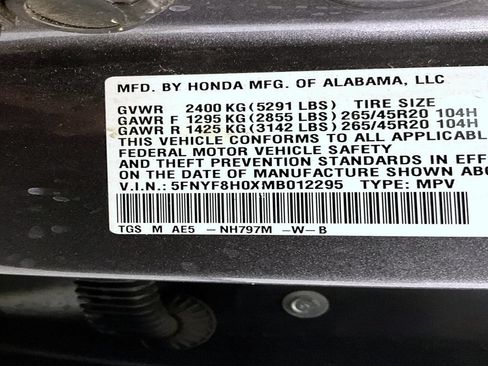 Used 2021 Honda Passport Elite image 25