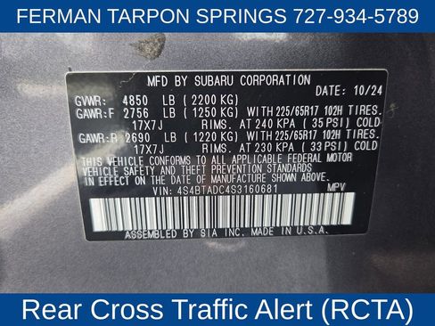 Used 2025 Subaru Outback Premium AWD/4WD image 23