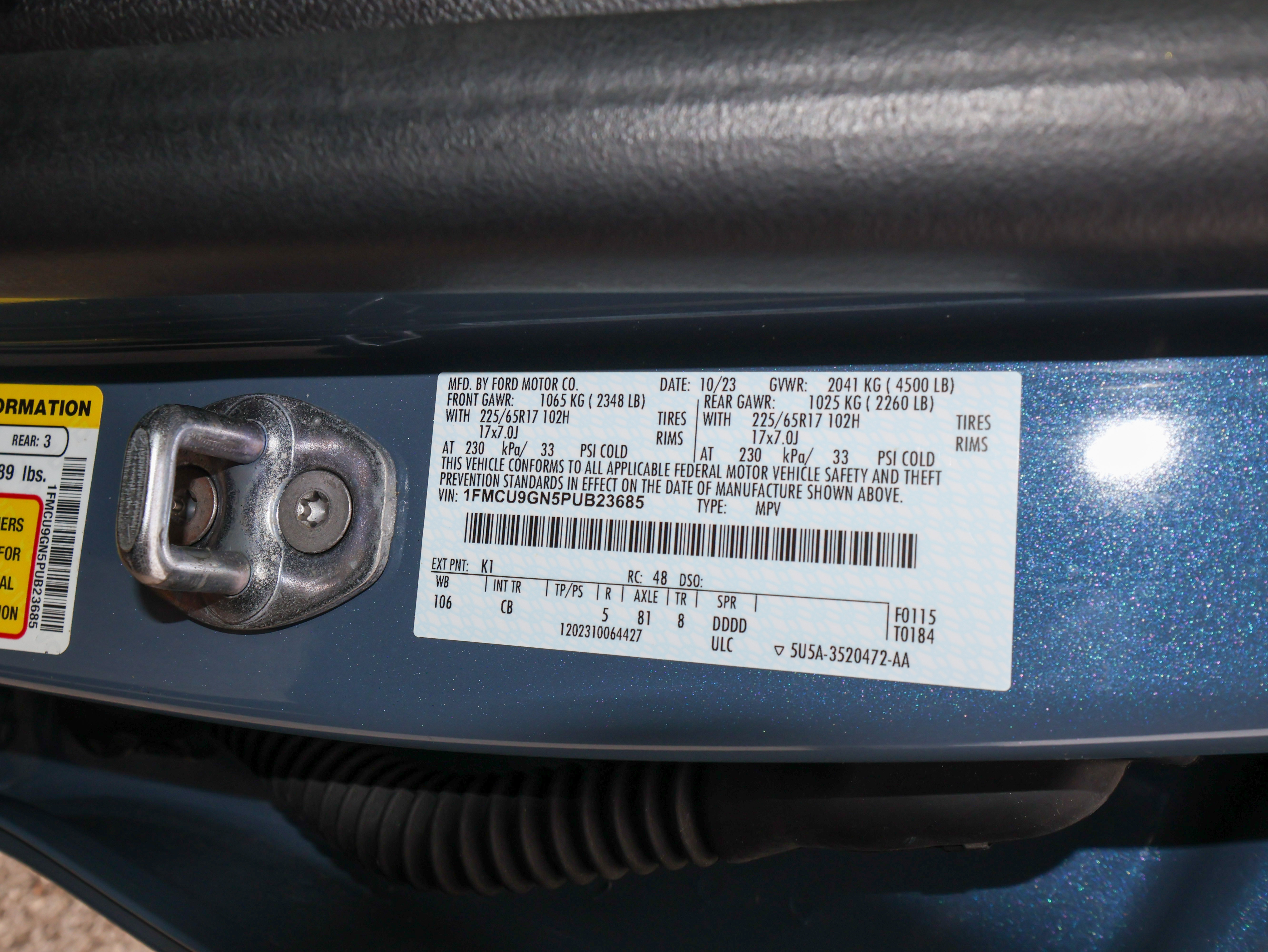 Used 2023 Ford Escape Active w/ Tech Pack #1 AWD/4WD image 34