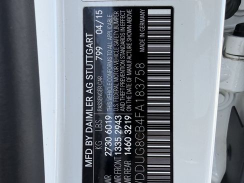 Used 2015 Mercedes-Benz S 550 Sedan w/ Premium 1 Package image 26