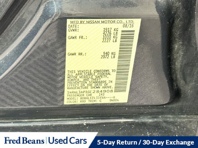 Used 2016 Nissan Altima 2.5 SV FWD image 36