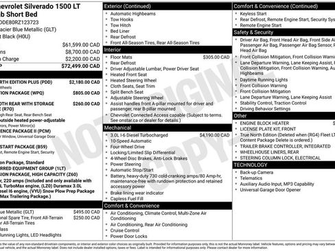 Used 2024 Chevrolet Silverado 1500 LT w/ True North Edition Plus AWD/4WD image 13
