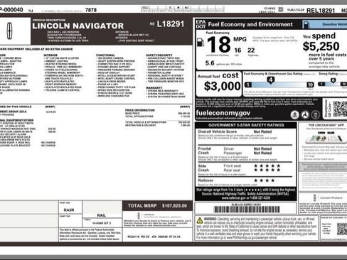 Used 2024 Lincoln Navigator L Reserve AWD/4WD image 32