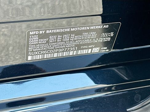 Certified 2023 BMW X5 xDrive40i w/ M Sport Package image 39
