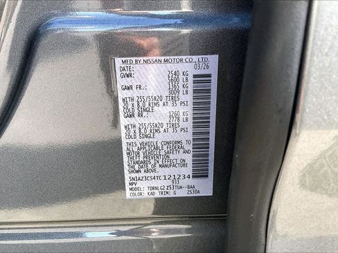 New 2026 Nissan Murano SL AWD/4WD image 14